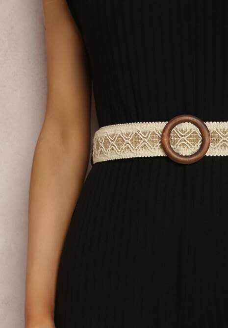 Czarny Kombinezon z Paskiem Artyse