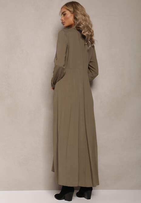 Ciemnozielona Sukienka Hillcrest