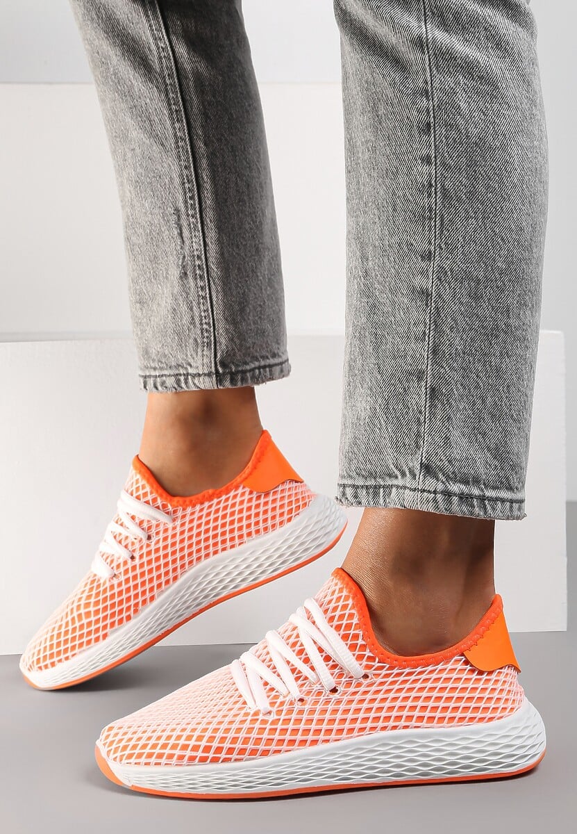 Pomarańczowe Buty Sportowe Encourage