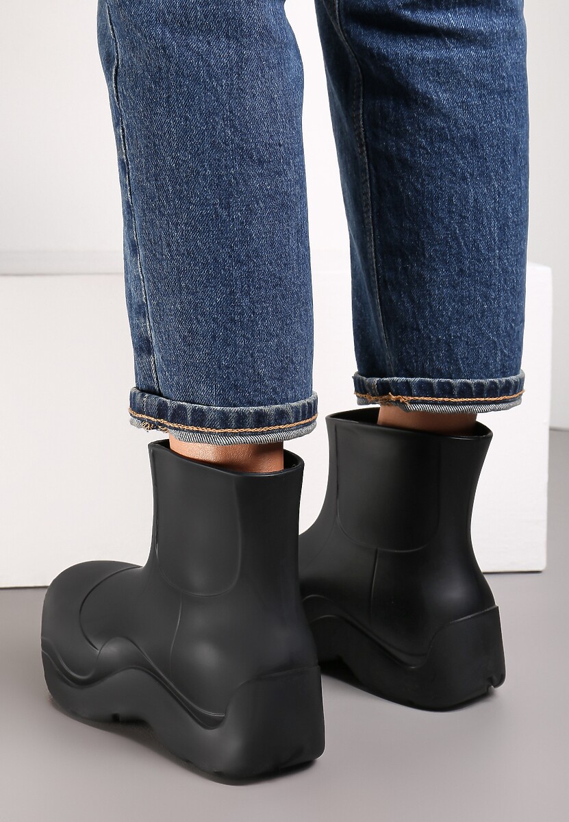 Czarne Kalosze Gumowe Demelza