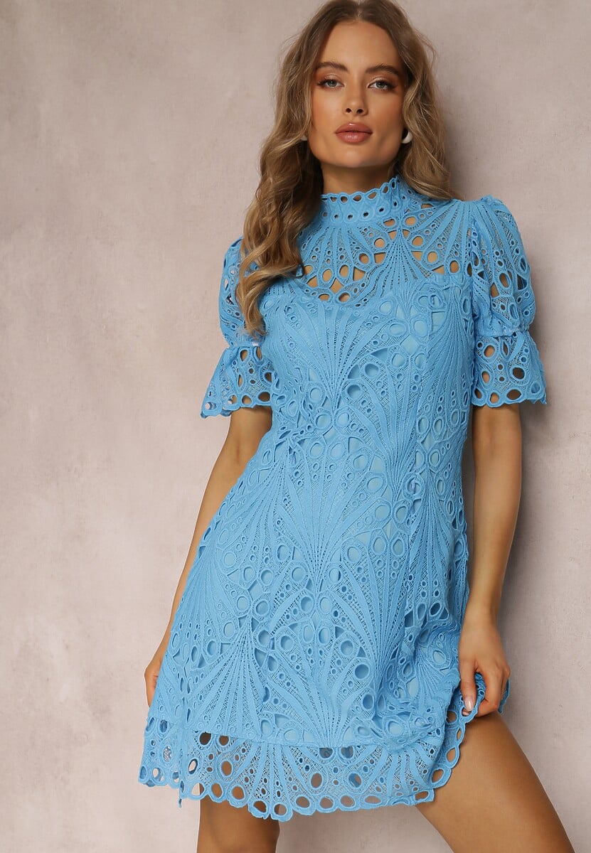 Niebieska Sukienka Aeryse