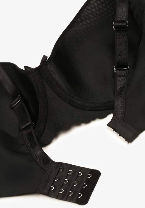 Czarny Biustonosz Oddychający Typu Spacer Namsari