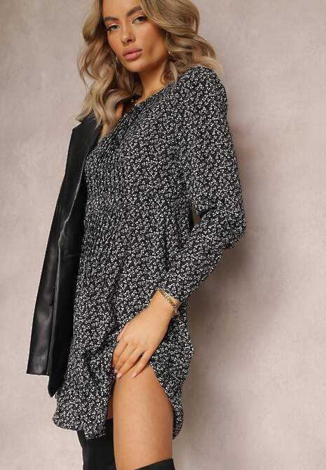 Czarna Sukienka Bathetis