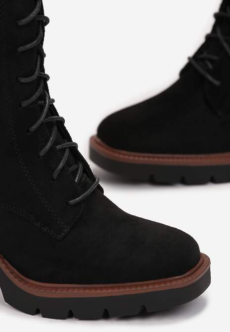 Czarne Botki Edme