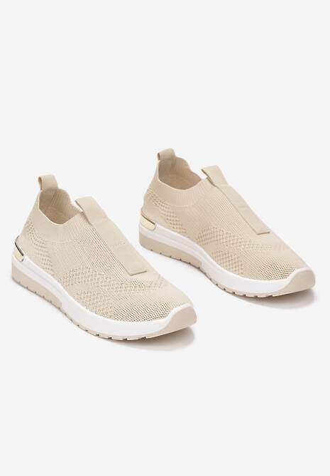 Jasnobeżowe Buty Sportowe Hypnerus