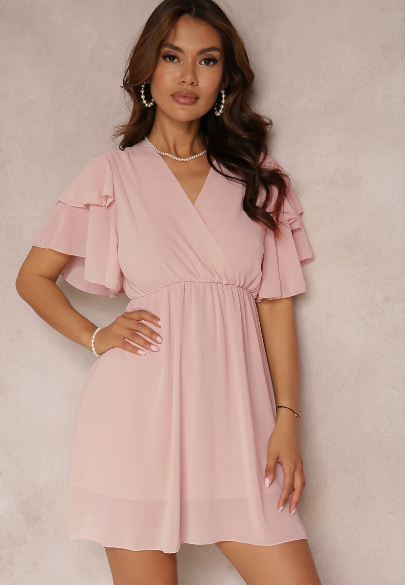 Biała Sukienka Nemele