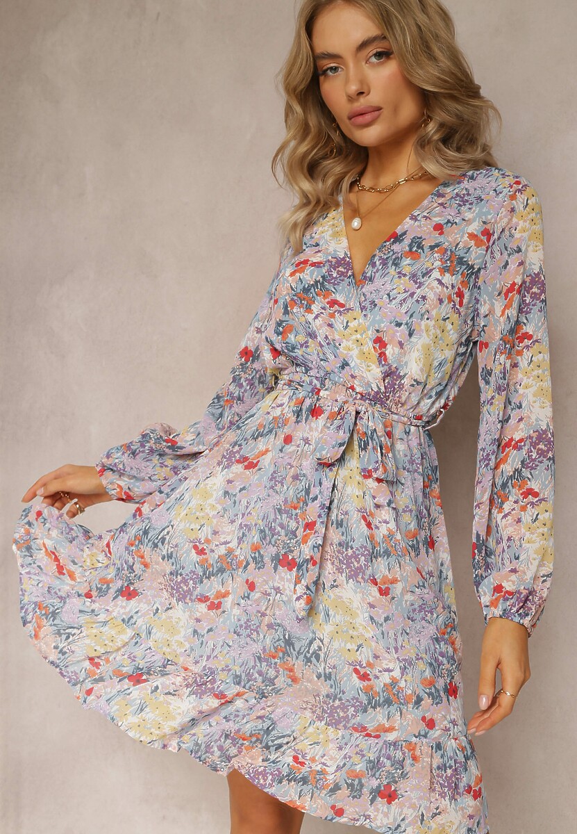 Jasnofioletowa Sukienka Neraphine