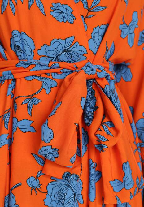 Pomarańczowa Sukienka Thaleira