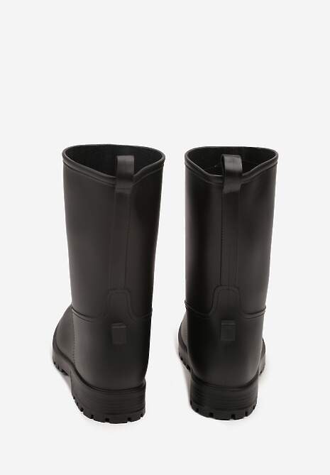 Czarne Casualowe Kalosze Dirrive