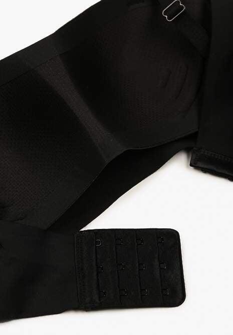 Czarny Biustonosz Typu Balkonetka Bez Fiszbin Zenzedi