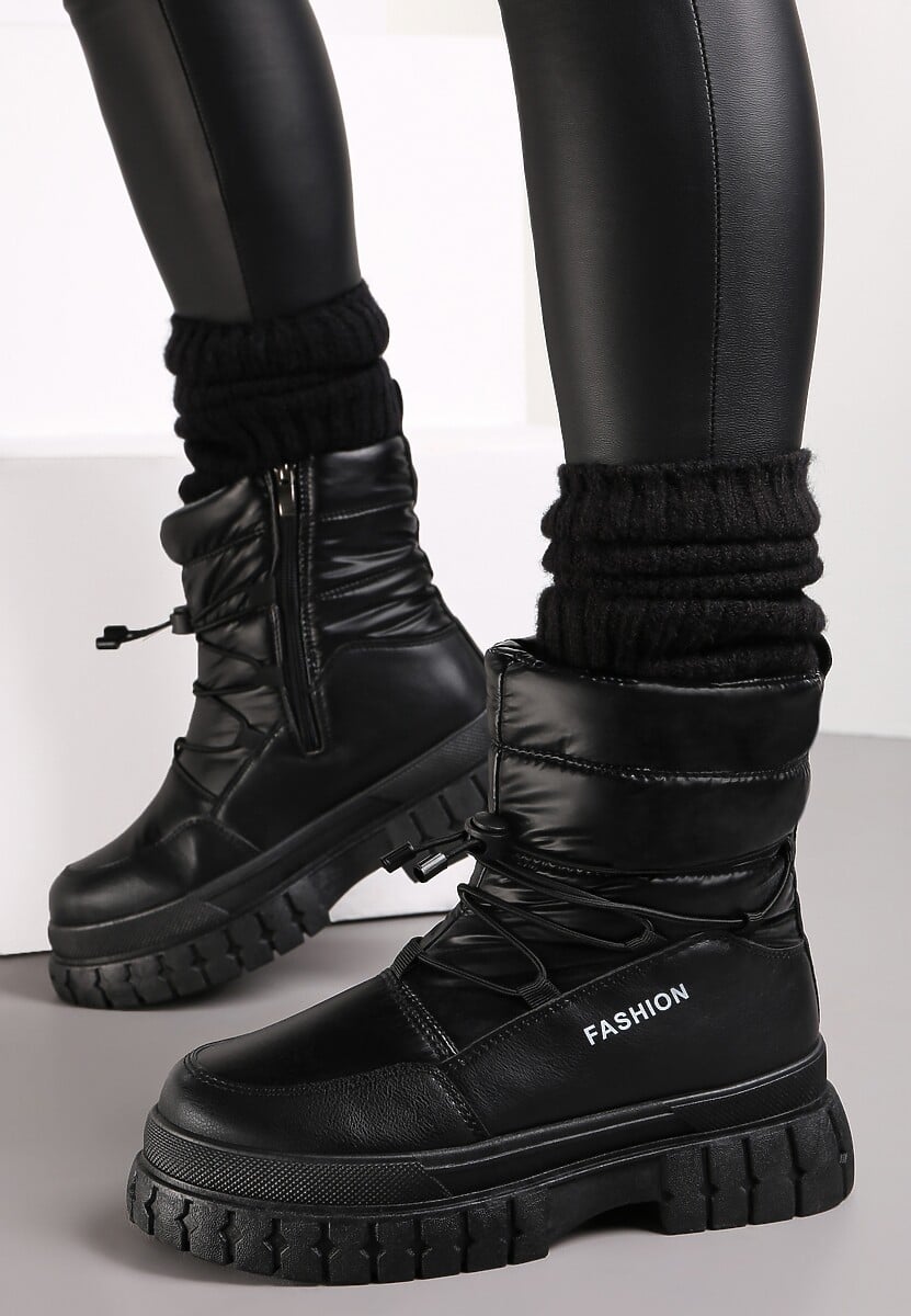 Czarne Śniegowce Flagreat