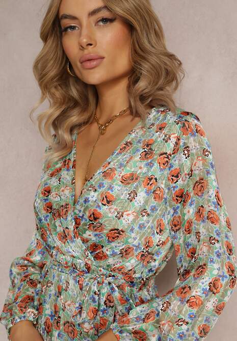 Zielona Sukienka Nymney