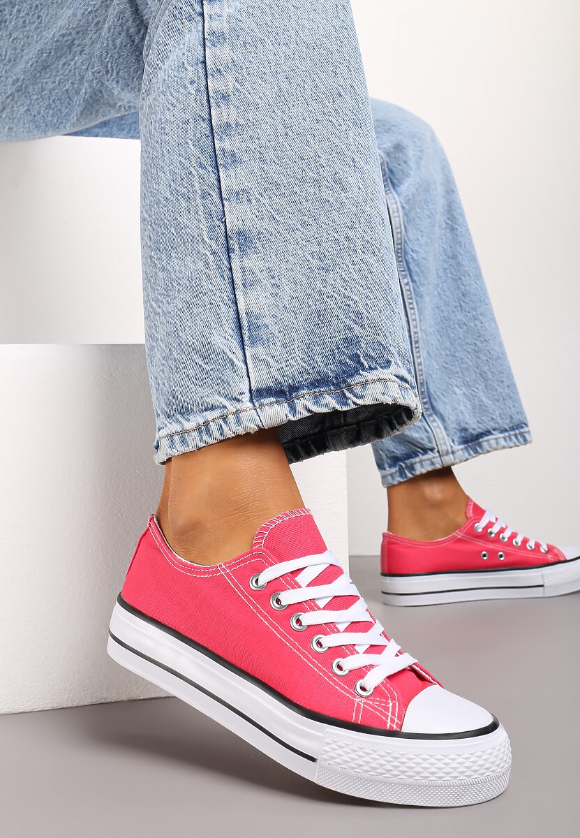 Fuksjowe Klasyczne Trampki Przed Kostkę Xarosa