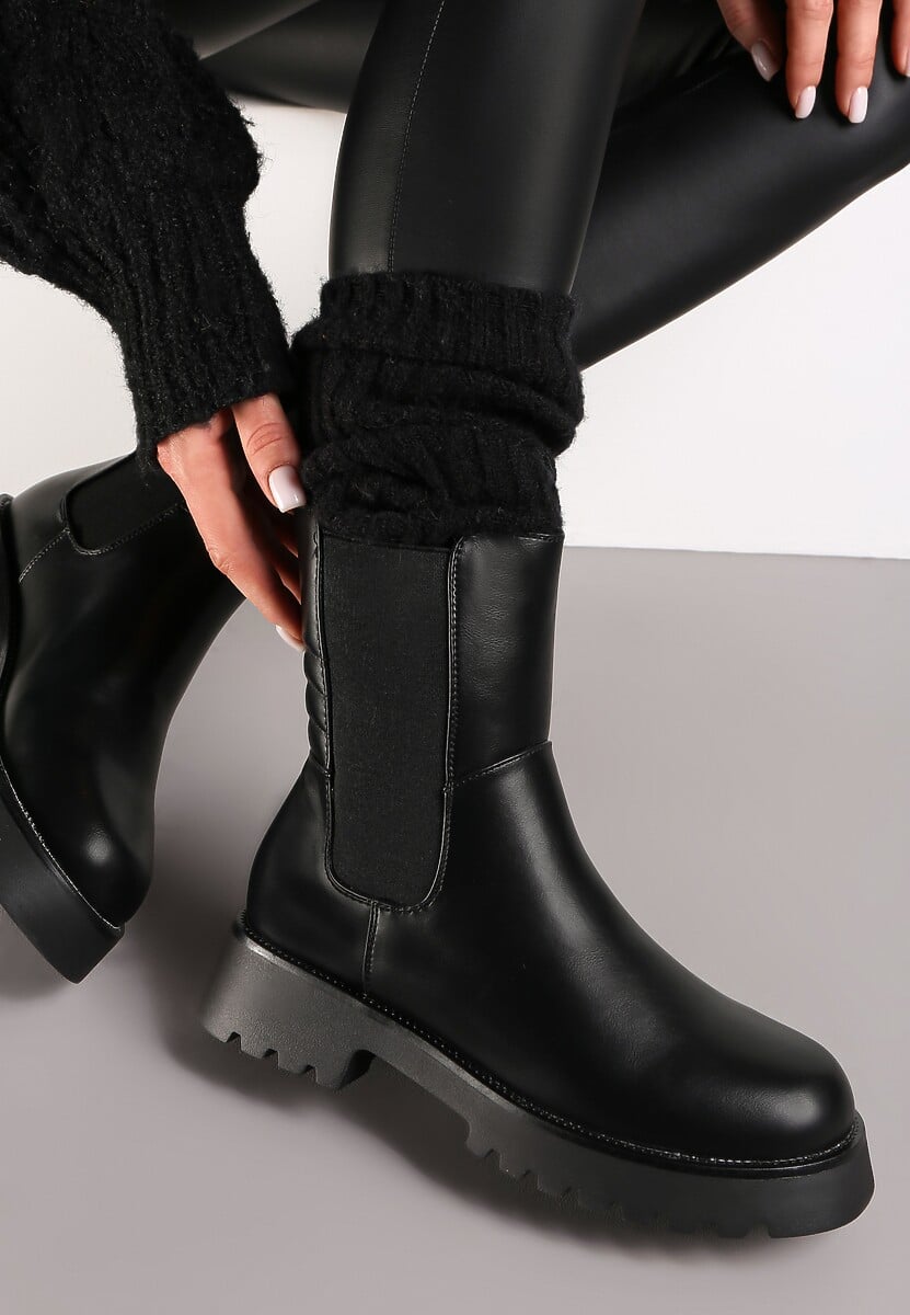 Czarne Botki Phininca