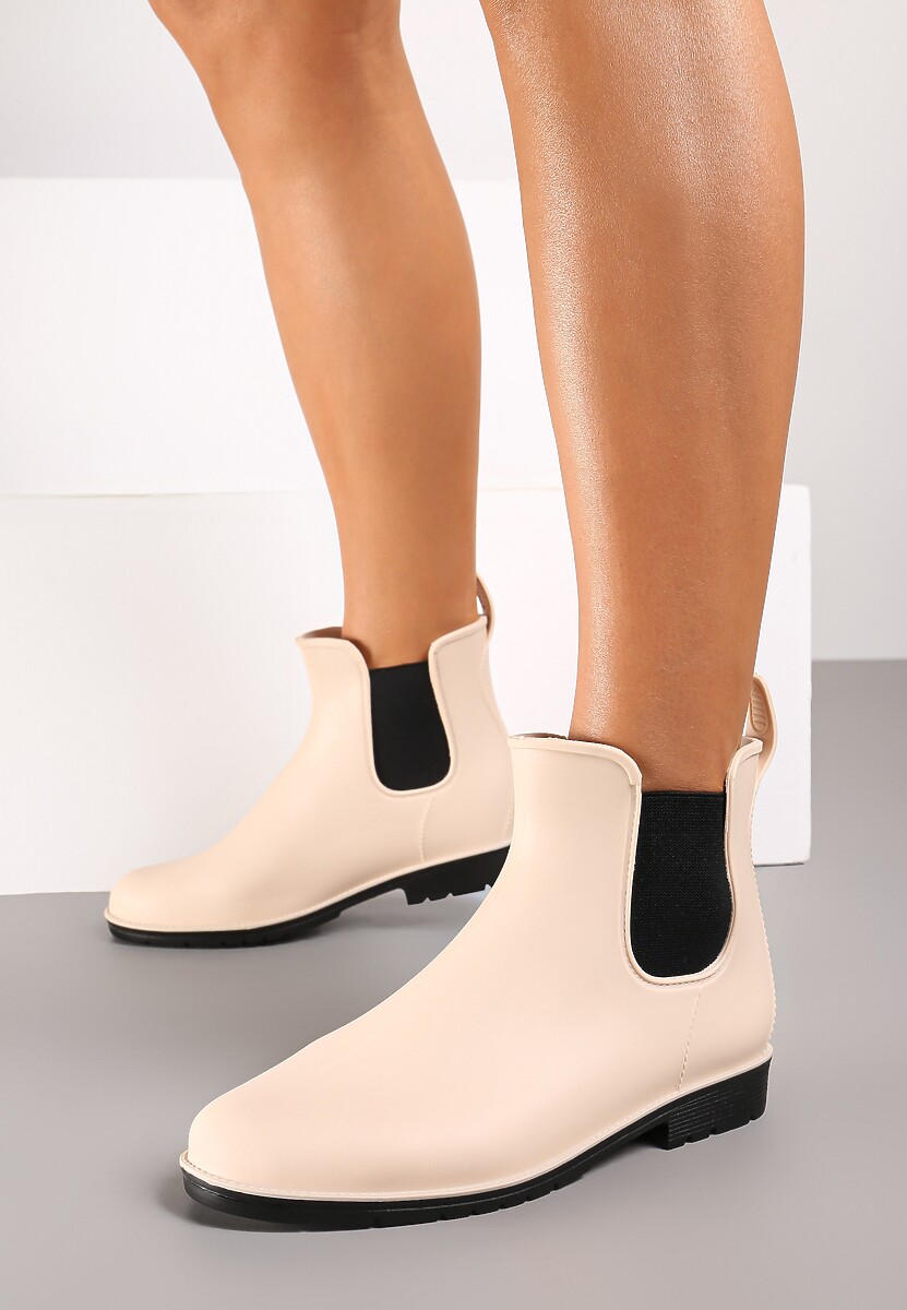 Beżowe Kalosze Thelamene