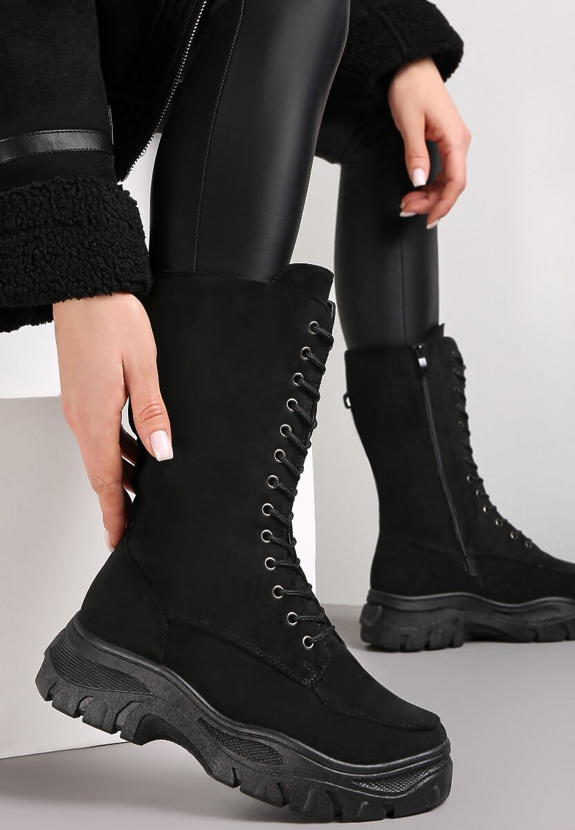 Czarne Botki Cataela