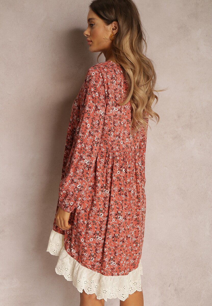 Pomarańczowa Sukienka Xylaene