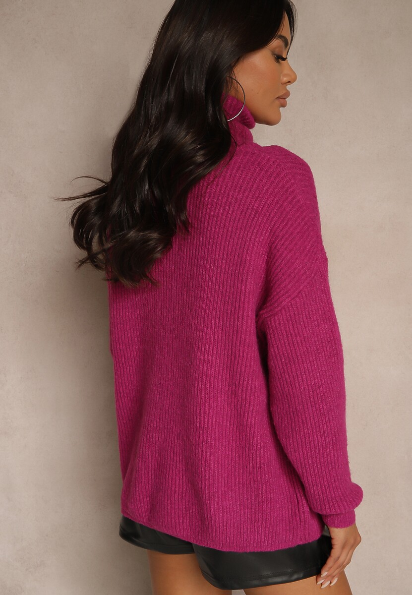 Fioletowy Golf Oversize Malia