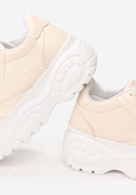 Beżowe Sneakersy Fair Crush