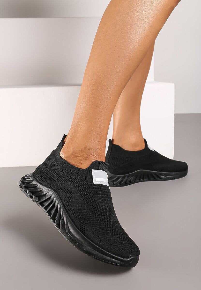 Czarne Buty Sportowe Briwen