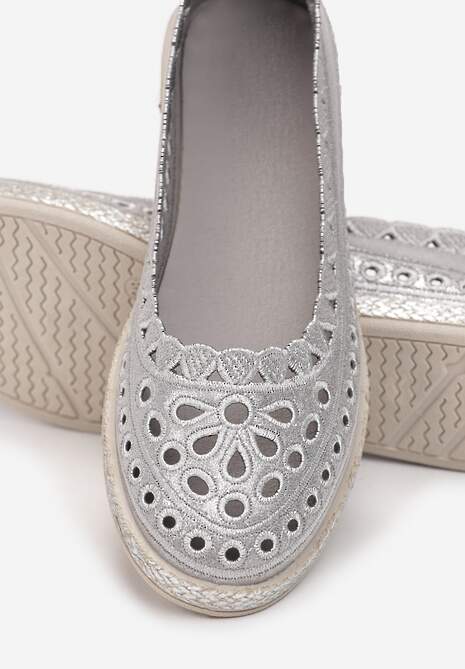 Srebrne Balerinki Phiase