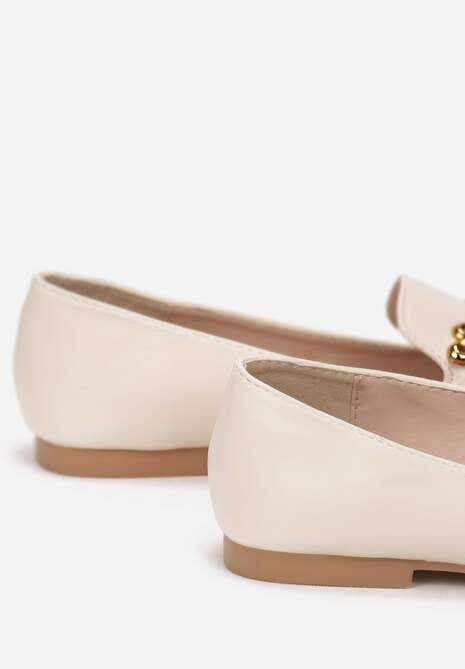 Beżowe Mokasyny Artaleia