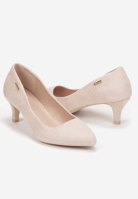 Beżowe Czółenka Appyle