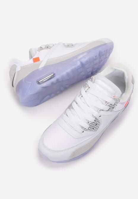 Biało-Liliowe Buty Sportowe Irinyxih