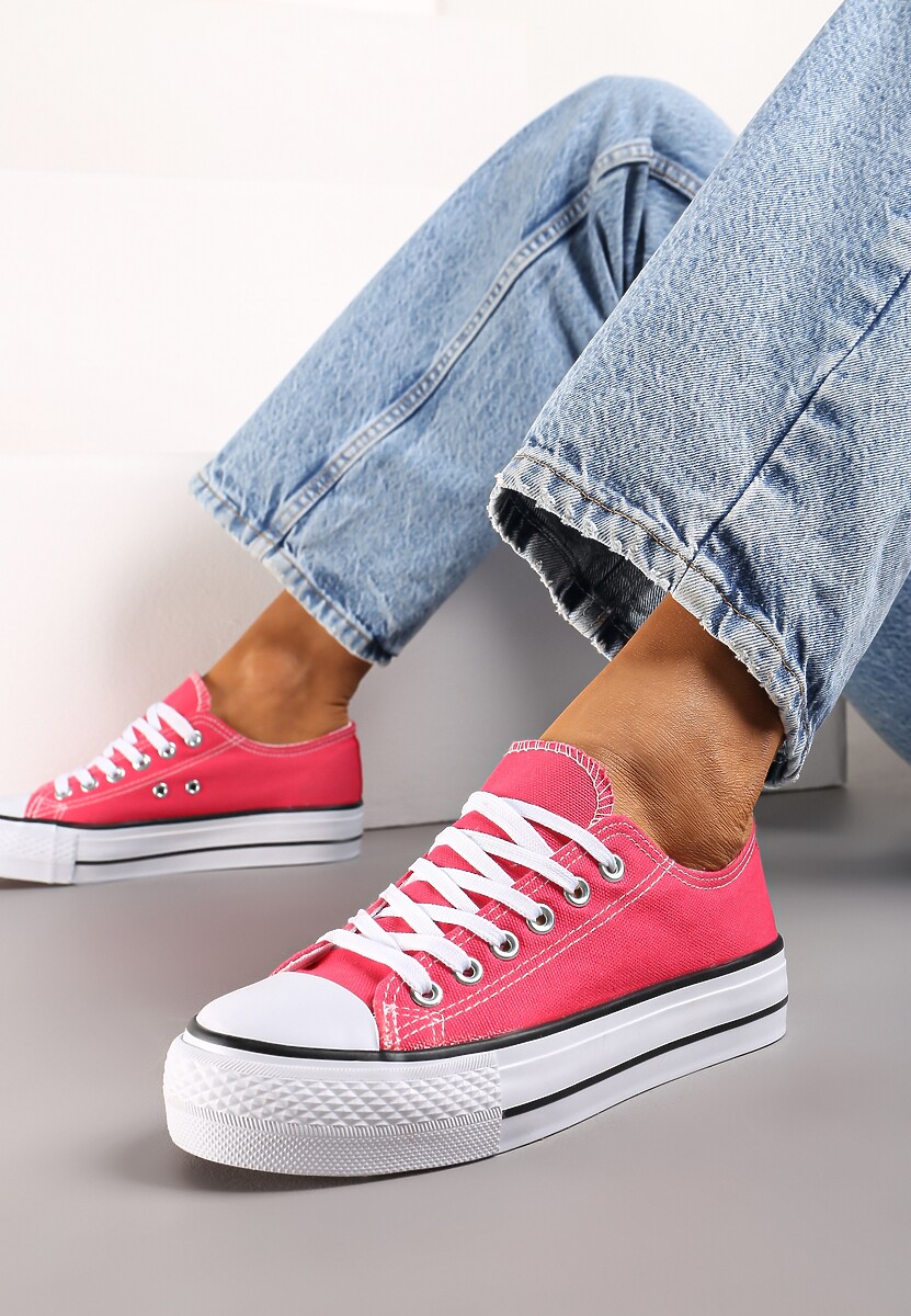 Fuksjowe Klasyczne Trampki Przed Kostkę Xarosa