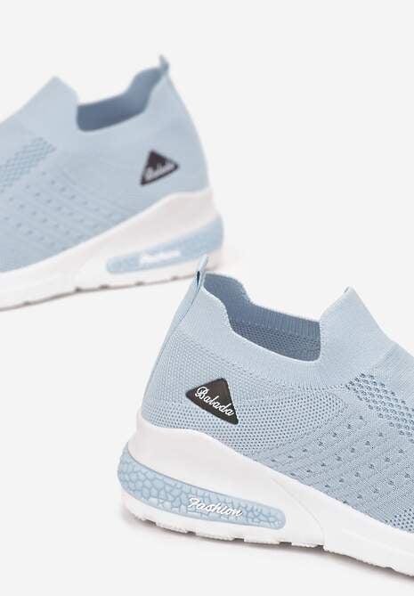 Jasnoniebieskie Buty Sportowe Amathane