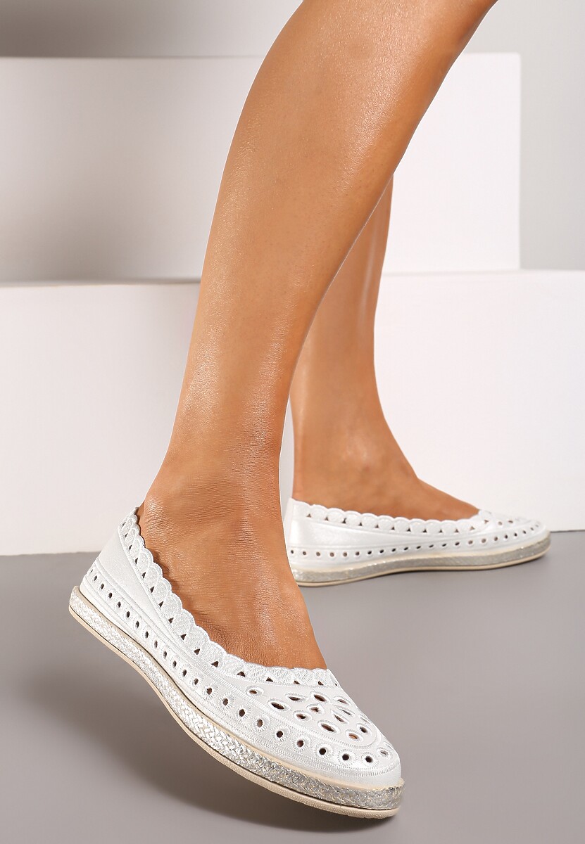 Białe Balerinki Phiase