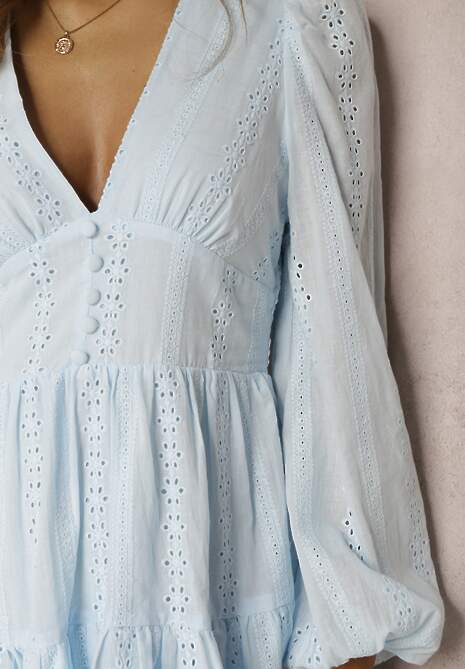 Niebieska Sukienka Arierith