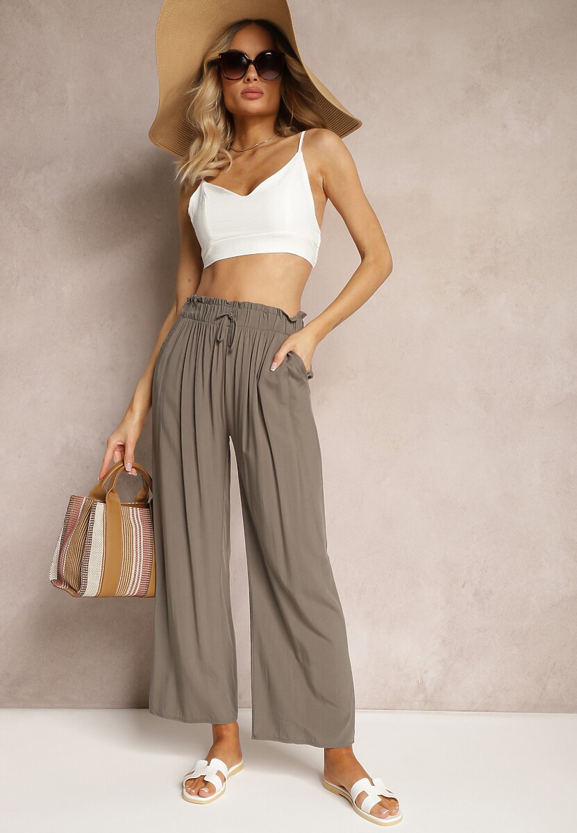 Brązowe Spodnie Karrill