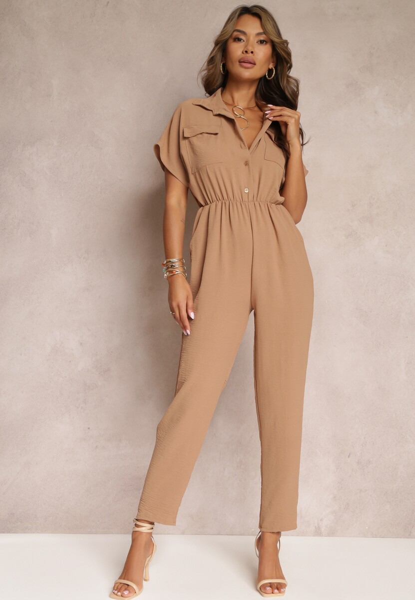 Ciemnobeżowy Kombinezon Bonnel