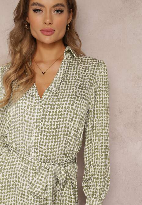 Zielona Sukienka Agarine