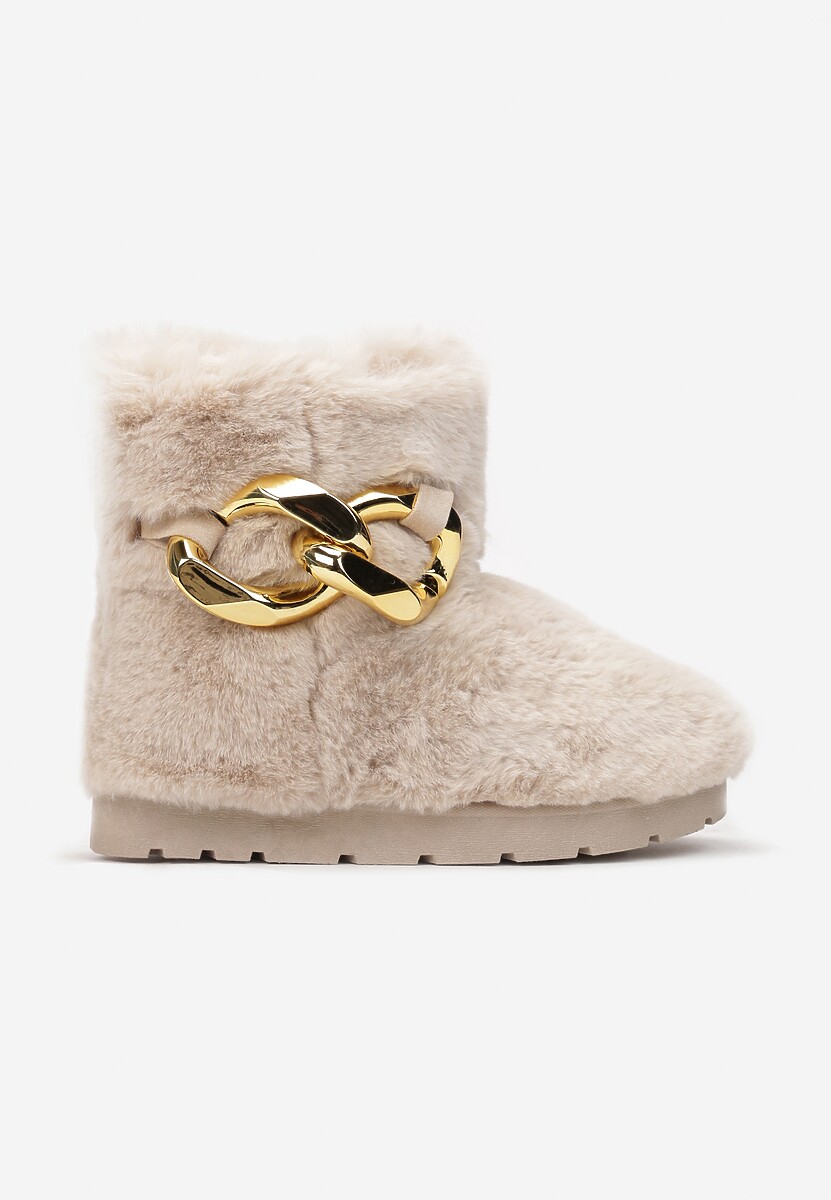 Beżowe Śniegowce Dephare