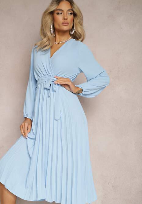 Jasnoniebieska Sukienka Phloroe