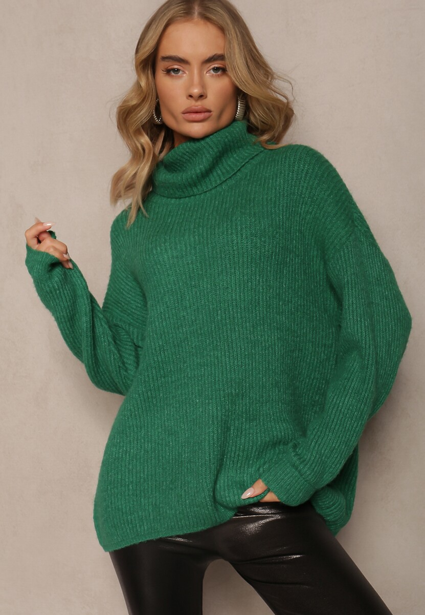 Fioletowy Golf Oversize Malia