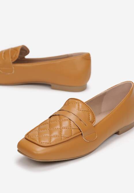 Ciemnobeżowe Mokasyny Sireviane