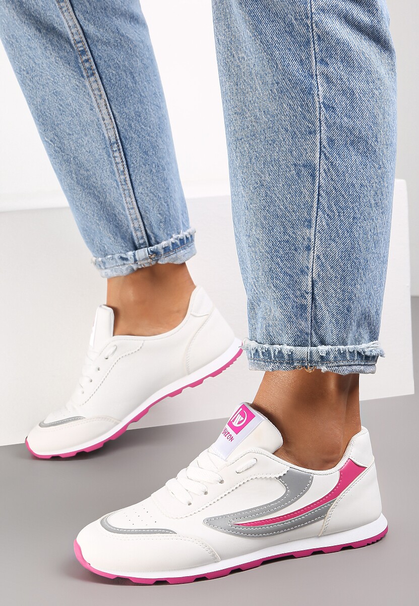 Białe Buty Sportowe Regines