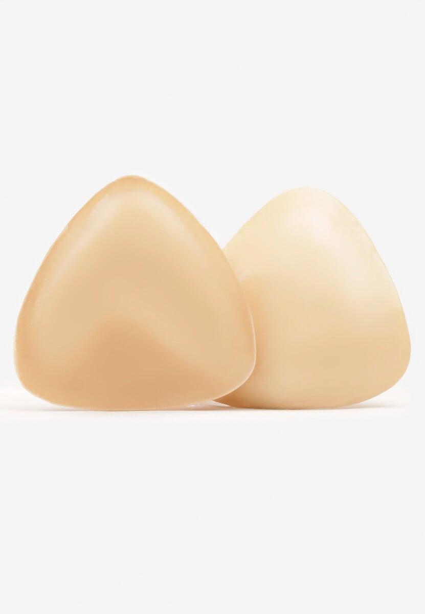 Beżowy Biustonosz Samonośny z Gładkim Wykończeniem Senarra