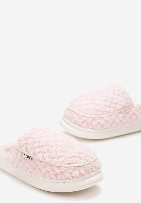 Różowe Kapcie z Miękkiego Kożuszkowego Futerka Lilissa
