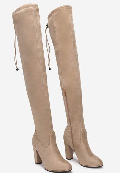 Beżowe Kozaki Magic Of Desire