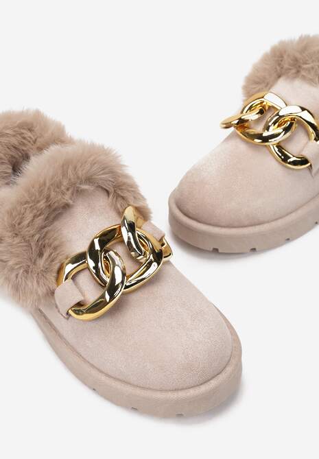 Beżowe Śniegowce Erele