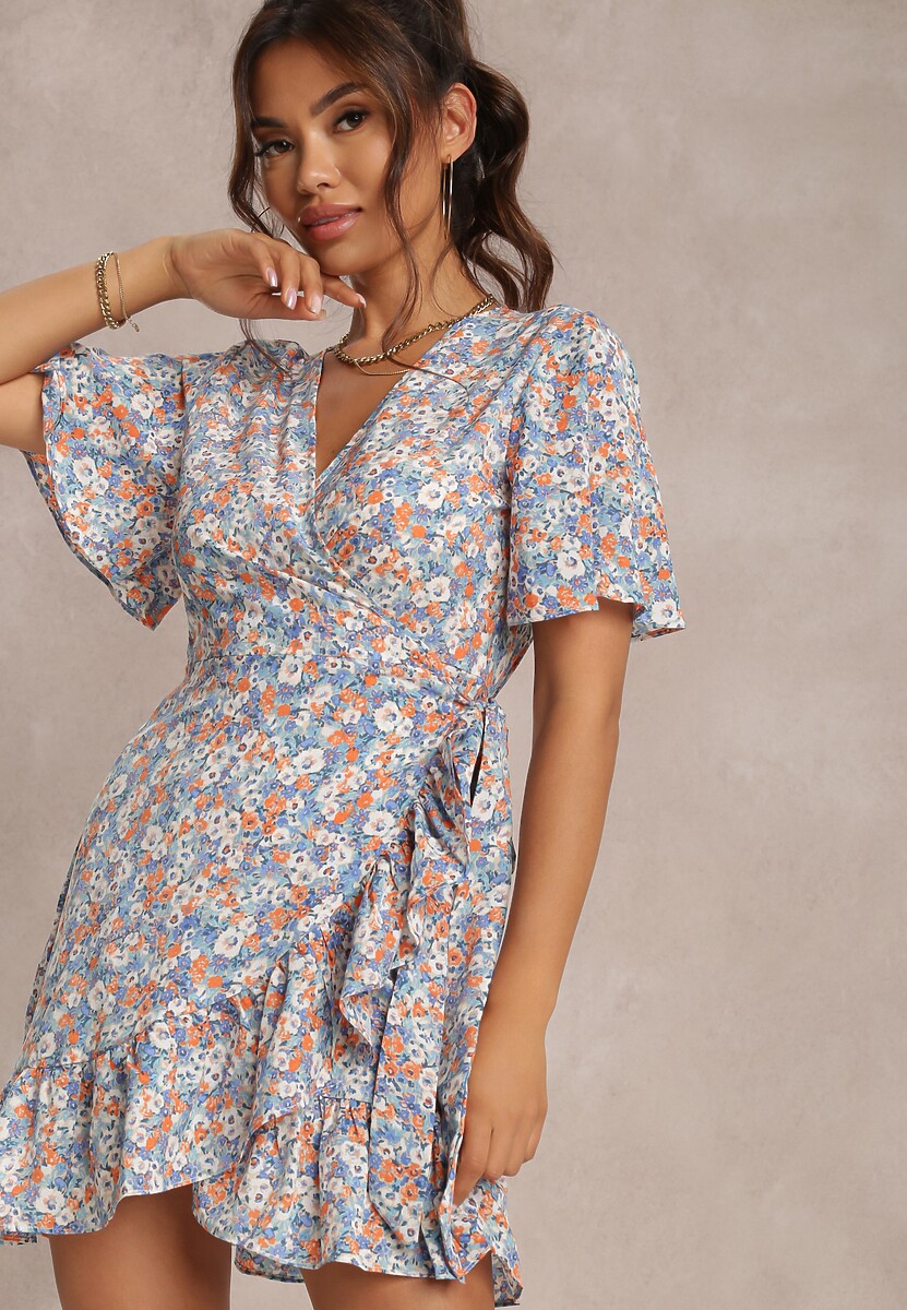 Niebieska Sukienka Kennor