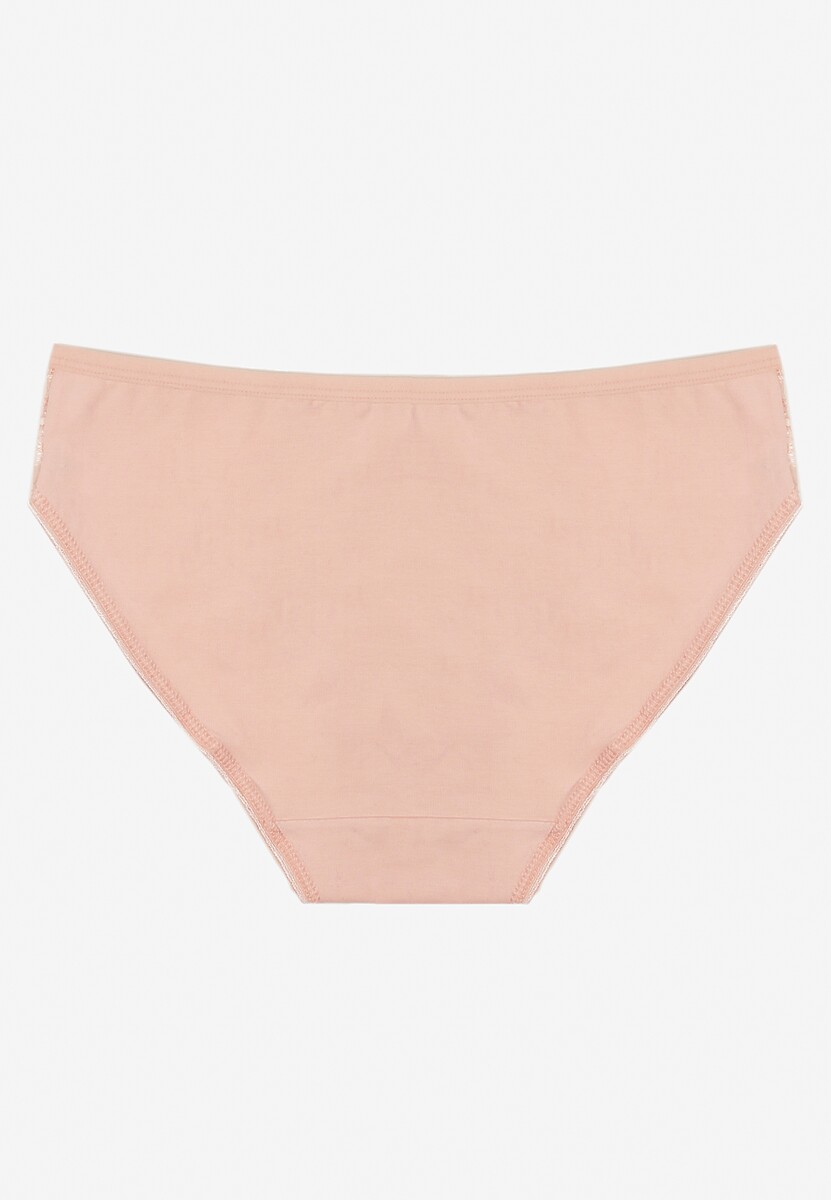 Różowe Bawełniane Majtki Figi o Klasycznym Fasonie Venalice