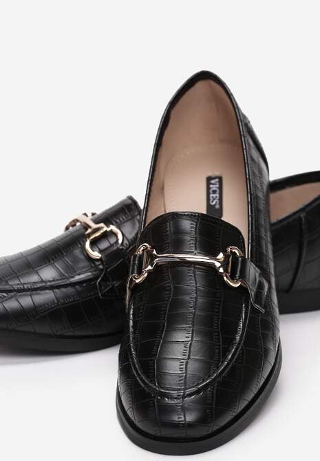 Czarne Mokasyny Barnard