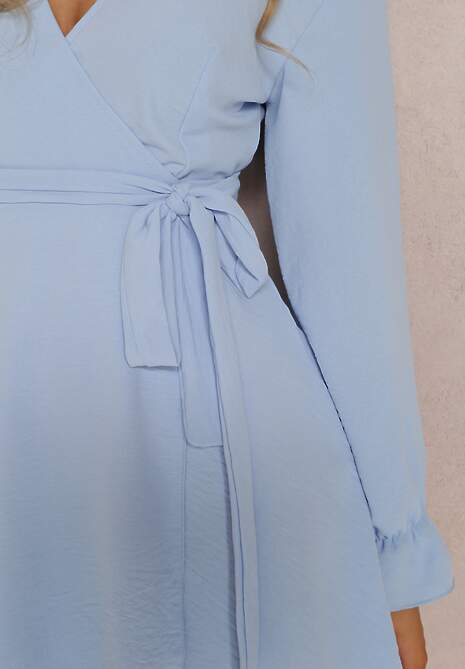 Niebieska Sukienka Parthameia