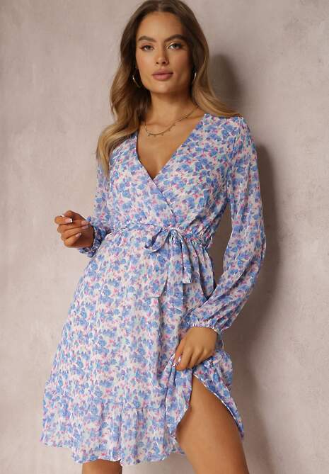 Niebieska Sukienka Hellolea