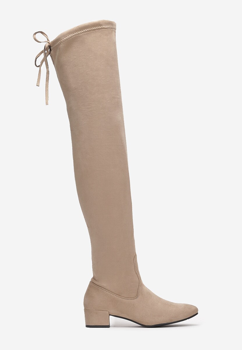 Beżowe Kozaki Genial